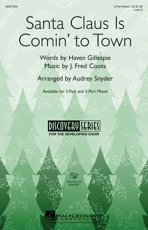 Santa Claus Is Comin To Town 2 Part Mixed (Octavo)