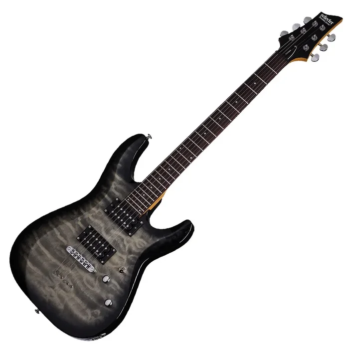 Schecter C 6 Electric Guitar Plus Charcoal Burst – 446SHC