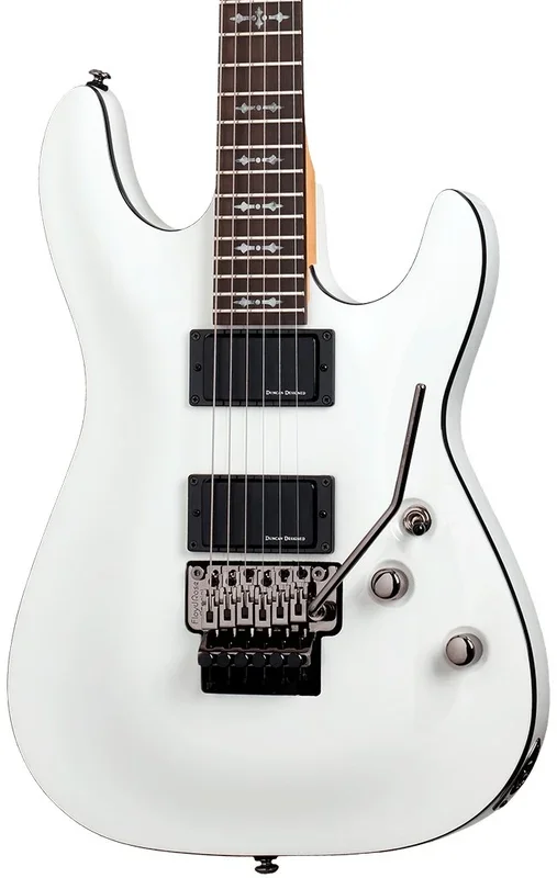 Schecter Demon-6 FR Vintage White