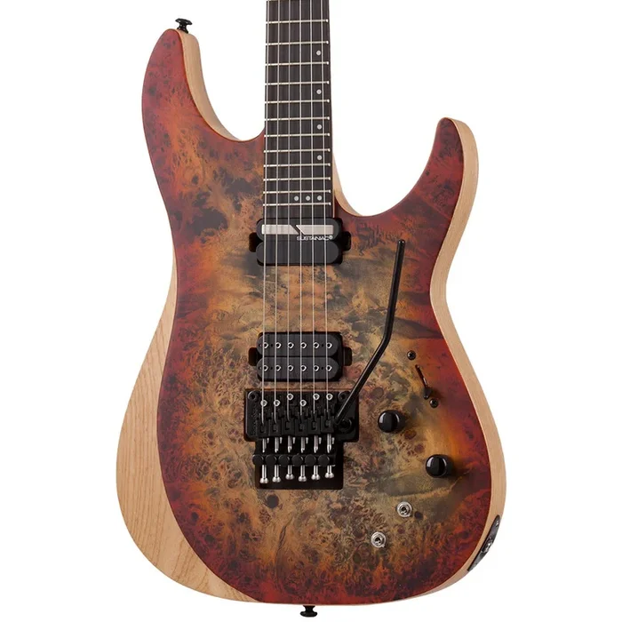 Schecter Reaper-6 FR S Electric Guitar – Sating Inferno Burst