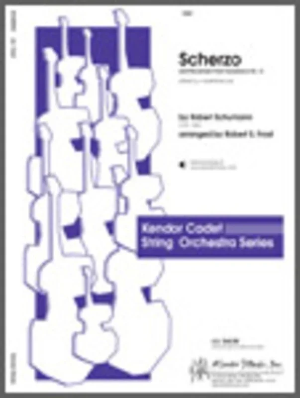 Scherzo From Symphony No 1 So2.5 Score/Parts