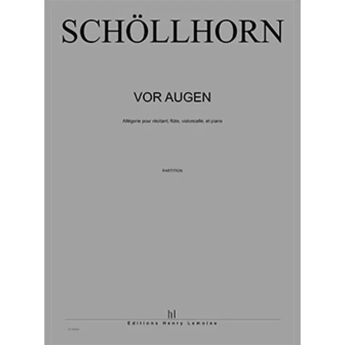 Schollhorn, Johannes – Vor Augen