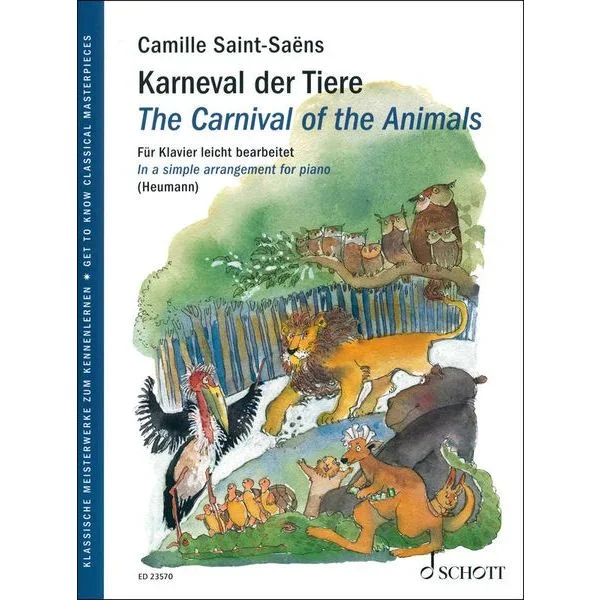 Schott Saint-Saëns Karneval d. Tiere