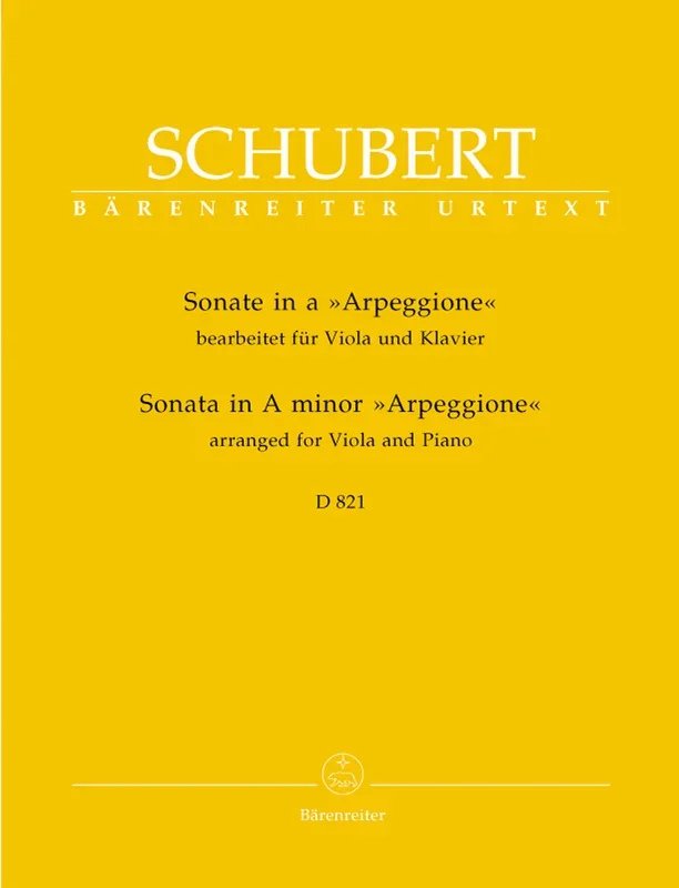 Schubert: Arpeggione Sonata for Viola