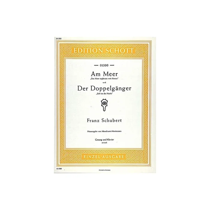 Schubert, Franz – Am Meer / Der Doppelgänger D 957/12, D 957/13