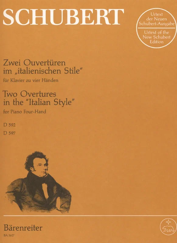 Schubert: Two Overtures in “Italian Style “, D 592 and 597