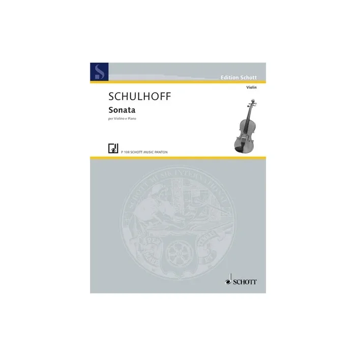 Schulhoff, Erwin – Sonata op. 7 WV 24