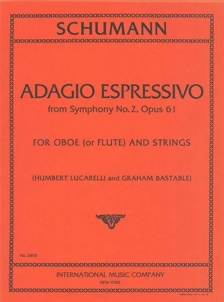 Schumann: Adagio expressivo from Symphony No. 2 (arr. for oboe & strings)