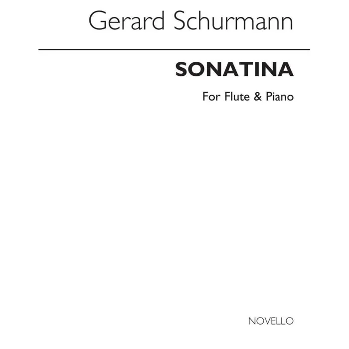 Schurmann, Gerard – Sonatina for Flute and Piano