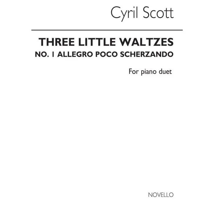 Scott, Cyril – Three Little Waltzes (Mov.1