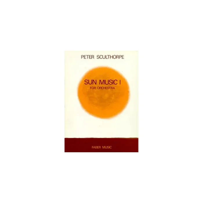 Sculthorpe, Peter – Sun Music I for orchestra