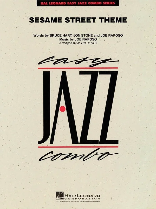 Sesame Street Theme Easy Jazz Combo2 (Music Score/Parts)