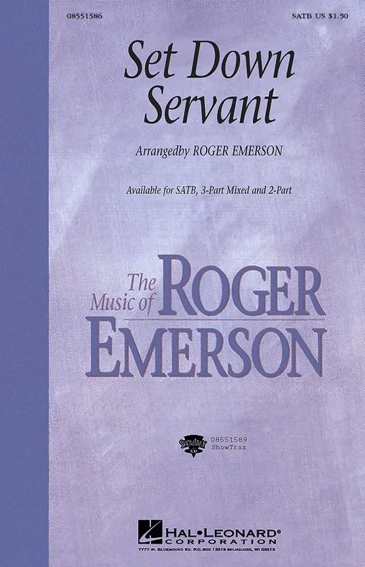 Set Down Servant 2 Pt (Octavo)