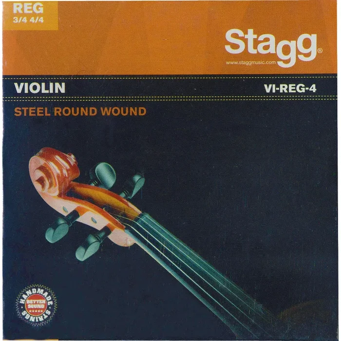 Set of budget strings for 3/4 or 4/4 size violins