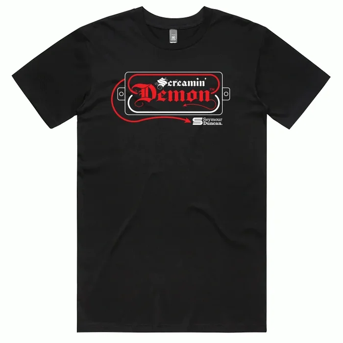 Seymour Duncan SDTD6SM Screamin Demon T-Shirt Small