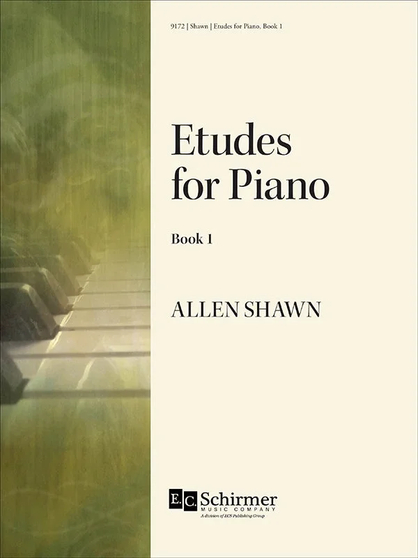 Shawn: Etudes for Piano – Book 1