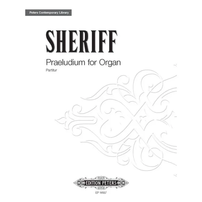 Sheriff, Noam – Praeludium for Organ