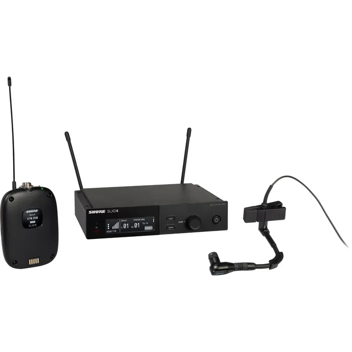 Shure SLXD14/98H Wireless Instrument Microphone System – G58 Band