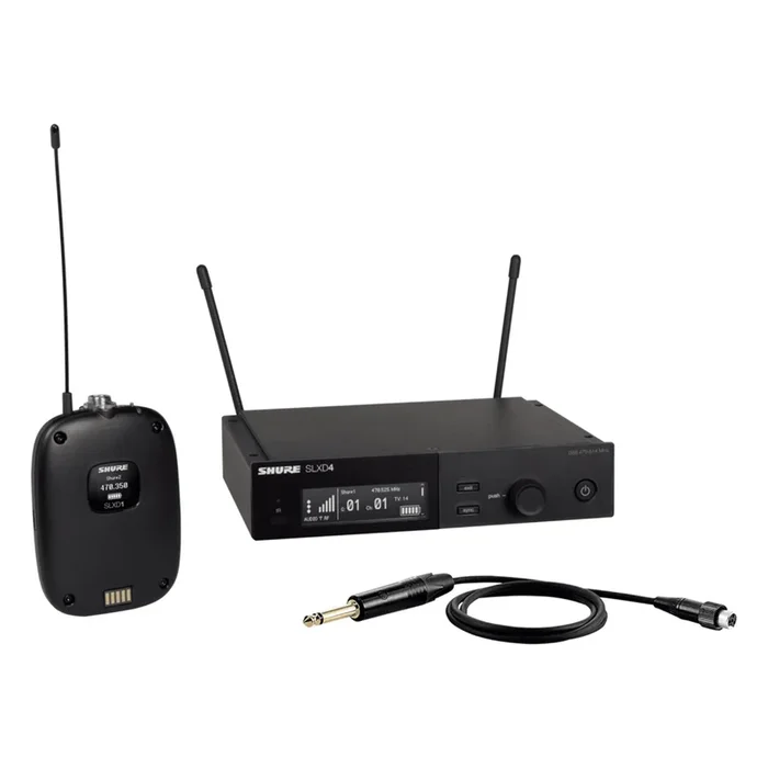 Shure SLXD14 Wireless System with SLXD1 Bodypack Transmitter – H55 Frequency