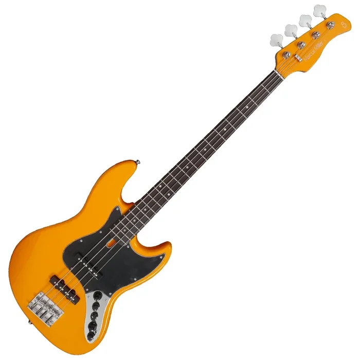 Sire V3 4 String Mahogany Body Electric Bass in Orange – V34ORG