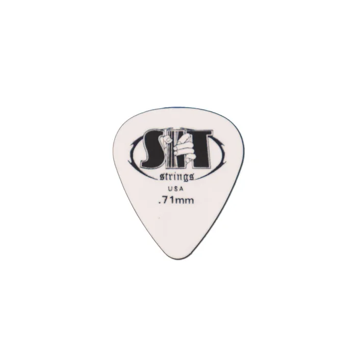 SIT Medium Nylon Pick in White (0.71mm)