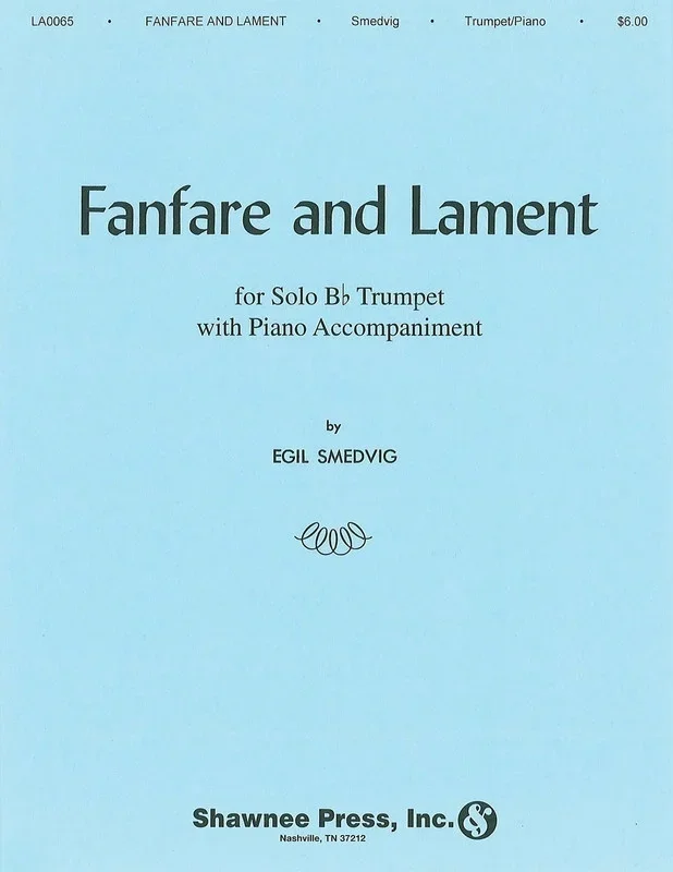 Smedvig – Fanfare And Lament Trumpet/Piano (Pod) (Softcover Book)