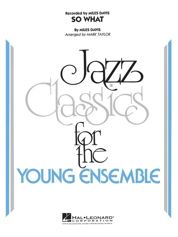 So What Junior Ensemble 3 (Music Score/Parts)