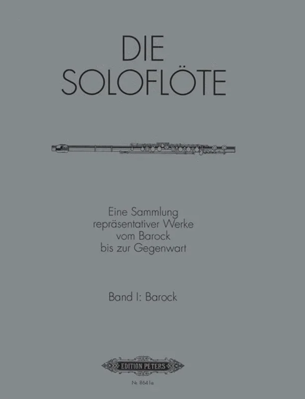 Solo Flute Album Ed Nastasi Book 1 Baroque Flute (Softcover Book)