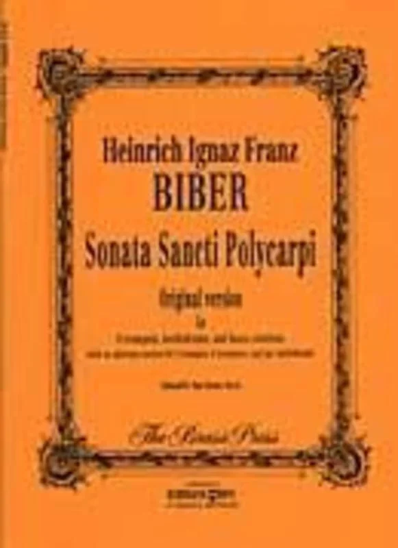 Sonata Sancti Polycarpi Brass Octet Book