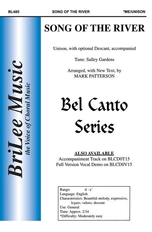 Song Of The River Unison Opt Descant (Octavo) Book