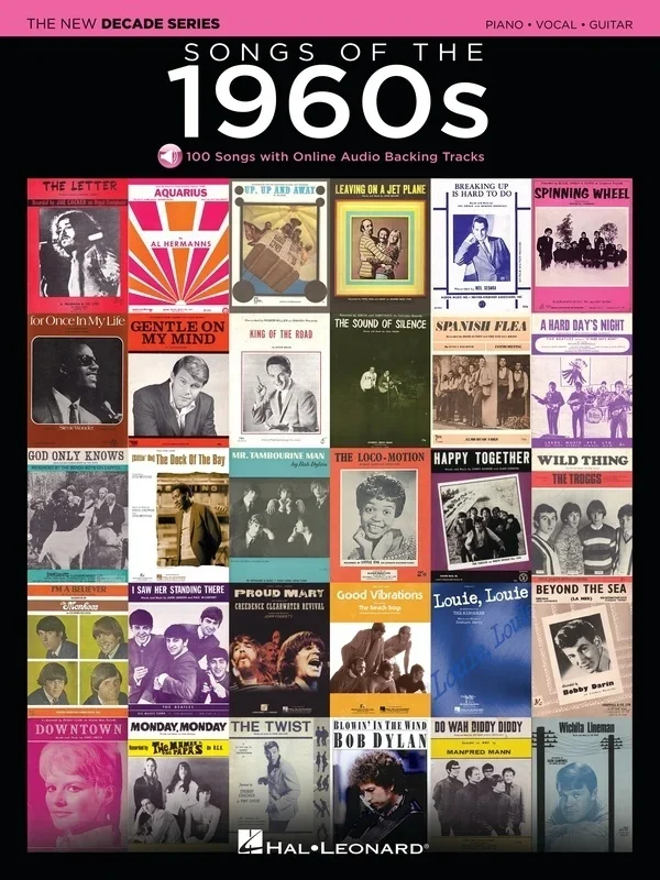 Songs Of The 1960s PVG Book/Online Audio (Softcover Book/Online Audio)