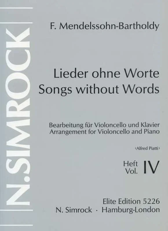 Songs Without Words V4