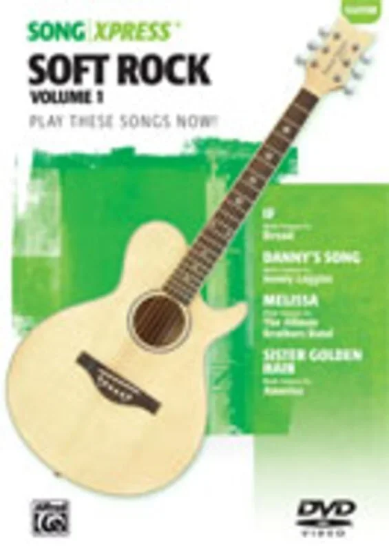 Songxpress Soft Rock Guitar Vol 1 DVD Book