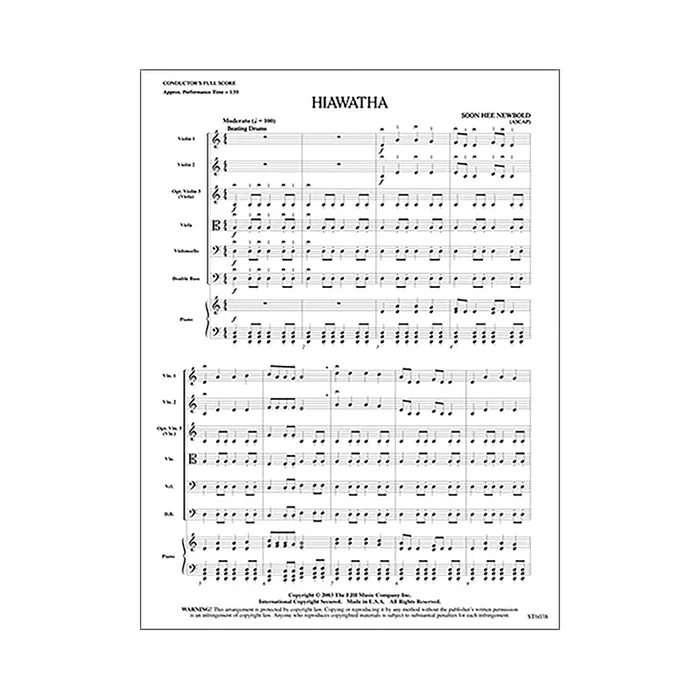 Soon Hee Newbold – Hiawatha