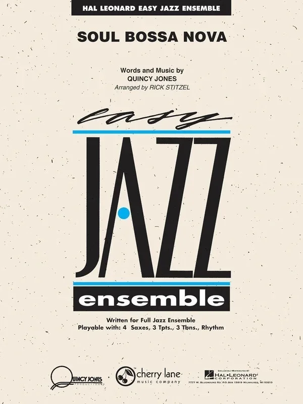 Soul Bossa Nova Yjzen2 (Music Score/Parts/CD)