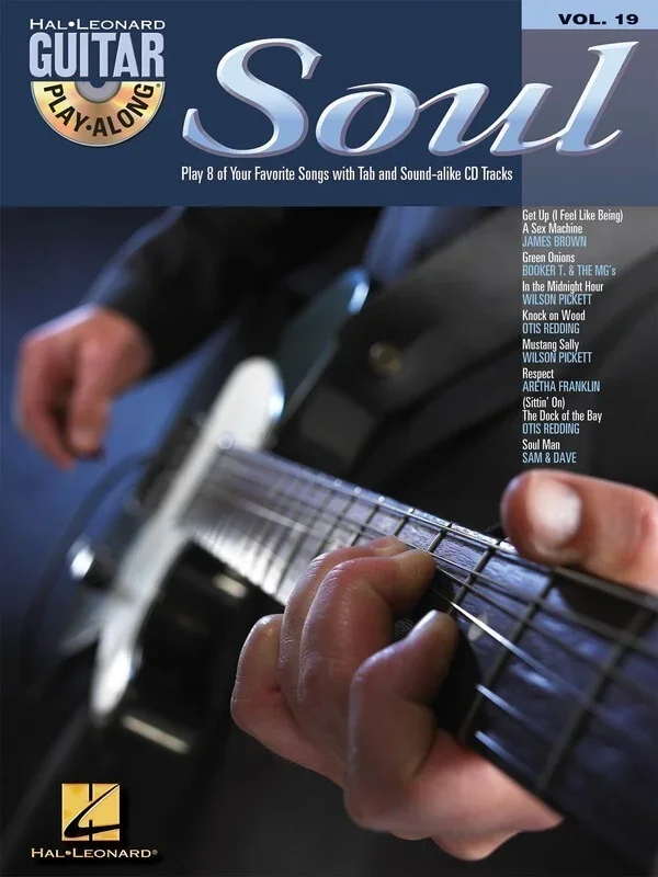 Soul Guitar Play Along V19 Book/CD Guitar (Softcover Book/CD)