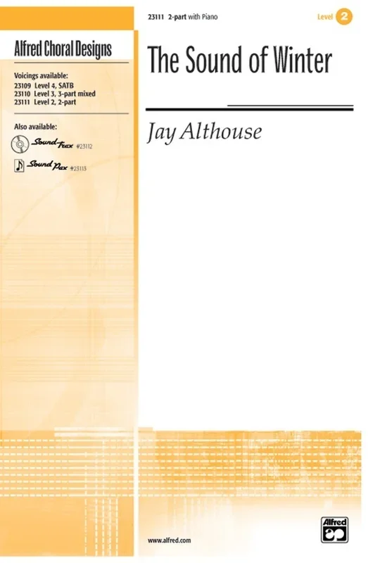 Sound Of Winter 2 Part/Piano Level 2