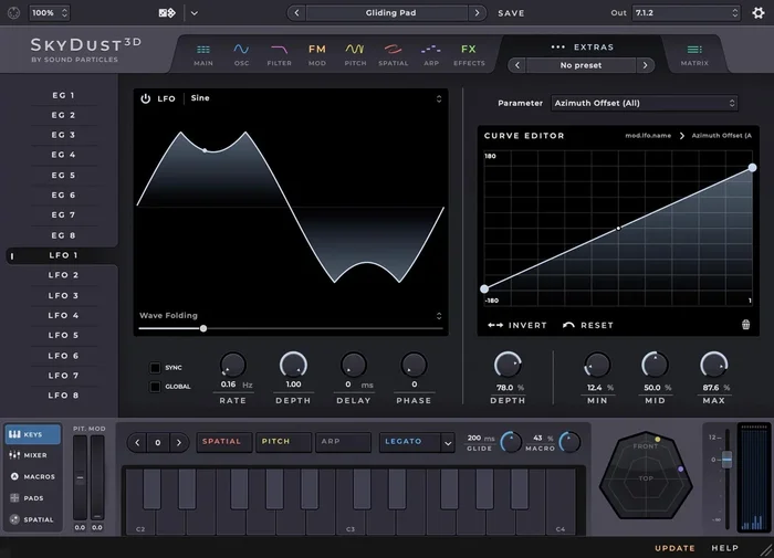 Sound Particles SkyDust Stereo & Binaural Synth
