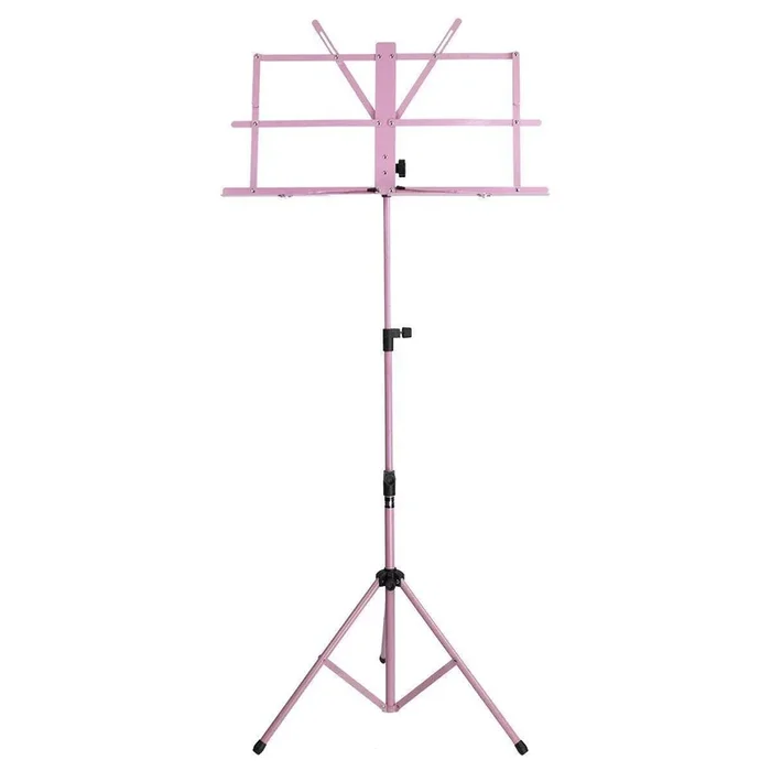SoundArt Traditional Folding Music Stand (Pink)
