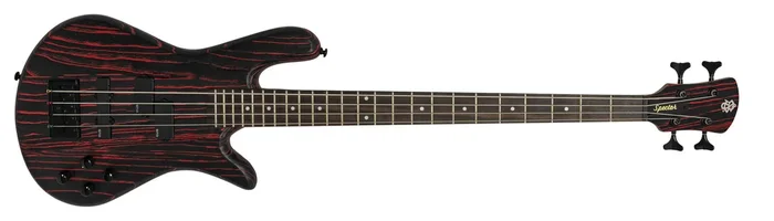 Spector NS Pulse 4 String Electric Bass Guitar Cinder Red