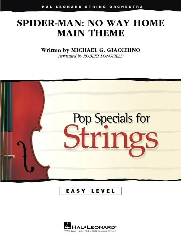 Spider-Man No Way Home Main Theme So2 Sc/Pts Score/Parts