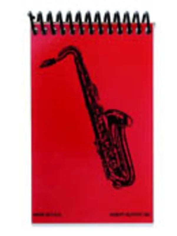 Spiral Notebook Sax