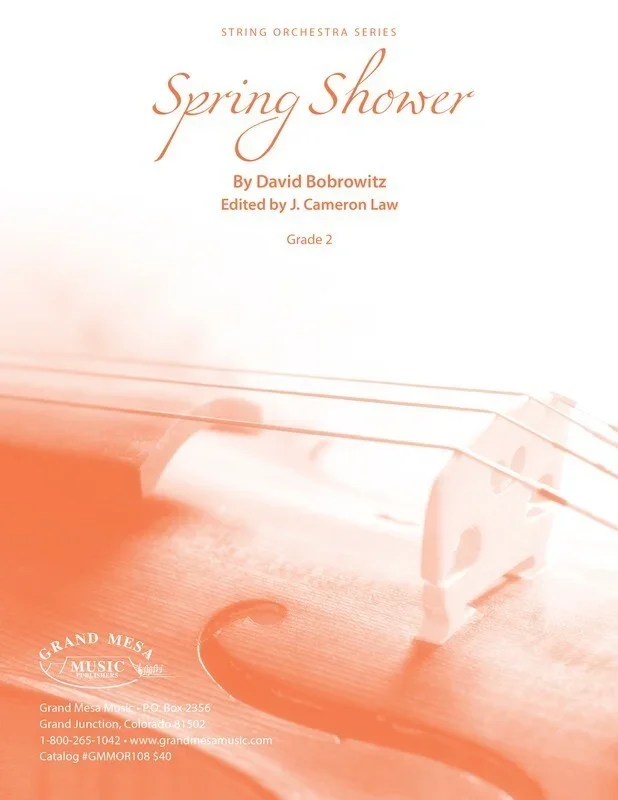 Spring Shower So2 Score/Parts Book