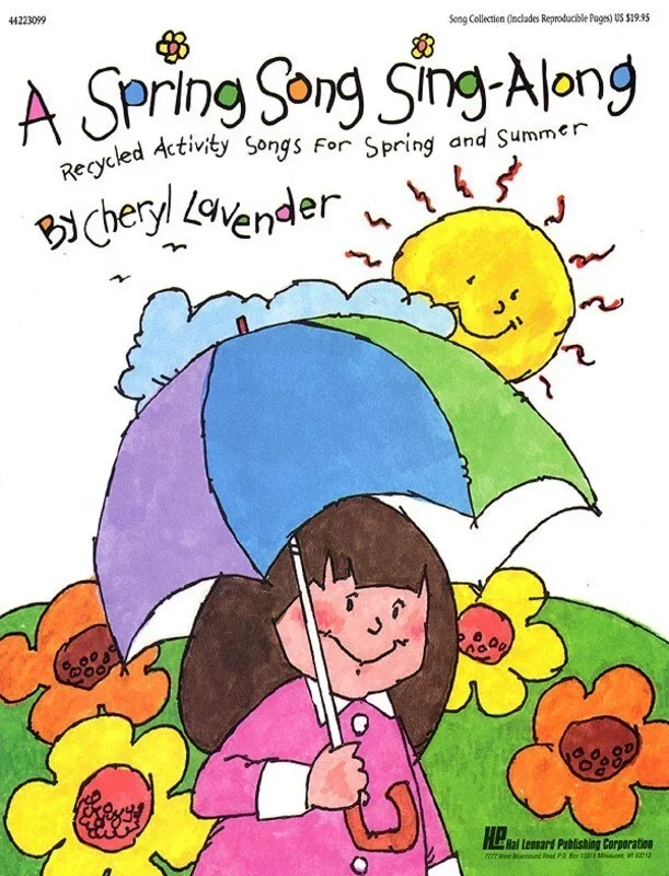 Spring Song Sing Along Song Collection (Softcover Book)