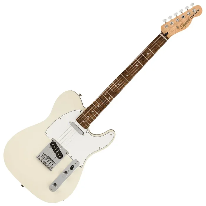 Squier Affinity Telecaster Electric Guitar Laurel in Olympic White – 0378200505