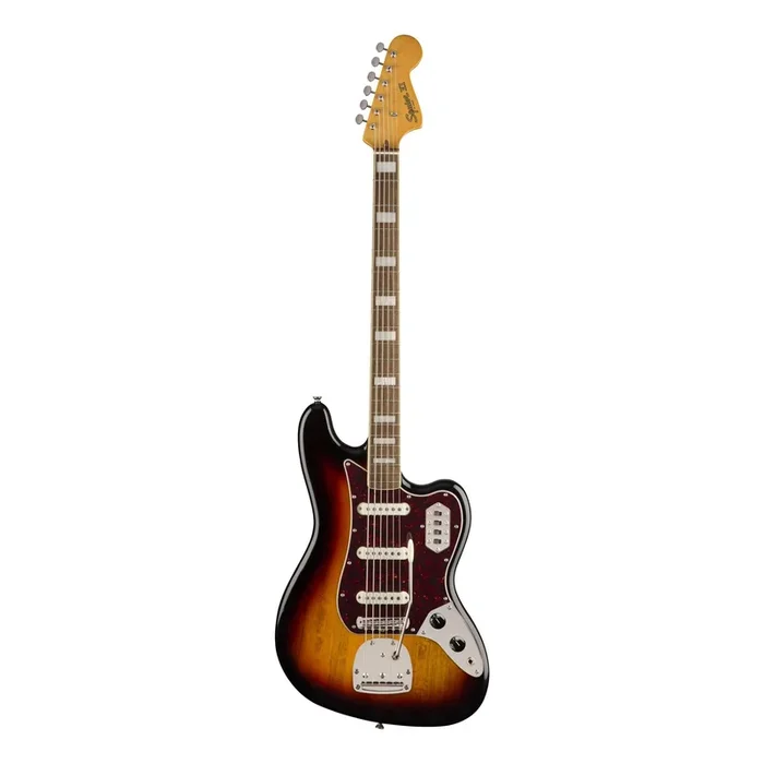 Squier Classic Vibe Bass VI Bass Guitar- Laurel Fretboard – 3-Colour Sunburst