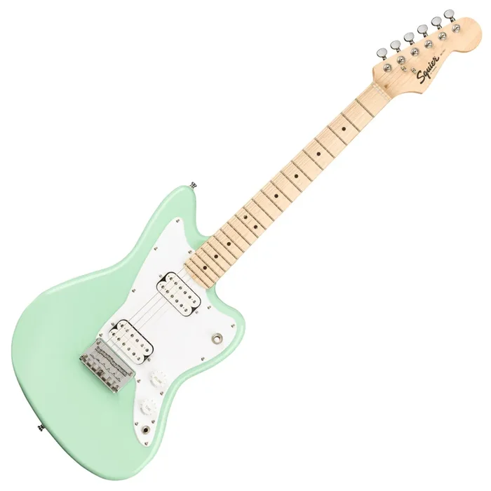 Squier Mini Jazzmaster HH Electric Guitar in Surf Green – 0370125557