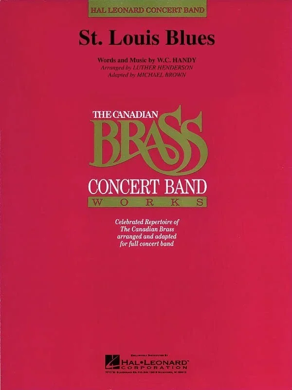 St Louis Blues Concert Bandcb4 (Music Score/Parts)