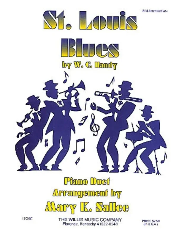 St Louis Blues Piano Duet (Sheet Music)