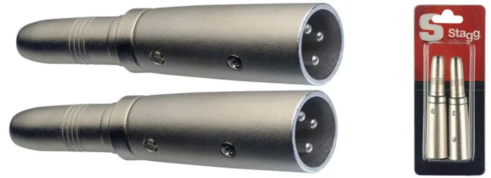 Stagg 2x Female Stereo Jack – XLRM